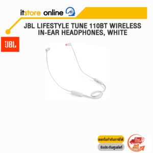 JBL Lifestyle Tune 110BT Wireless in-Ear Headphones, White/BY ITSTORE ONLINE
