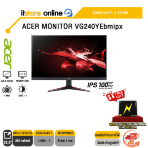 ACER MONITOR VG240YEbmipx/ประกัน3y/BY ITSTORE ONLINE