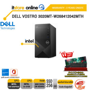 DELL VOSTRO 3020MT-W268412042MTH/i3-13100/ประกัน3YOnsite/BY IT STORE ONLINE