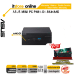 ASUS MINI PC PN51-S1-B5348AD/R3 5500U/ประกัน3 ปี+อุบัติเหตุ 1 ปี/BY ITSTORE-ONLINE