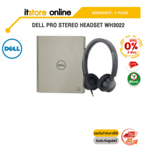 [ผ่อน 0% 3 ด.]DELL PRO STEREO HEADSET WH3022/ประกัน 3 Y/BY ITSTORE-ONLINE