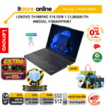 [ผ่อน 0% 10 ด.]LENOVO THINKPAD E16 GEN 1 21JN00A1TH/i5-1335U/ประกัน 3YOnsite/BY ITSTORE-ONLINE