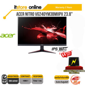 Acer Nitro VG240YM3bmiipx 23.8" IPS FHD Gaming/ประกัน 3 Y/BY ITSTORE-ONLINE