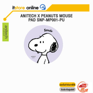 ANITECH x PEANUTS MOUSE PAD SNP-MP001-PU/BY ITSTORE-ONLINE