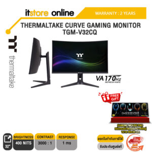THERMALTAKE CURVE GAMING MONITOR TGM-V32CQ(VA/170Hz)/ประกัน 2 Years/BY ITSTORE-ONLINE