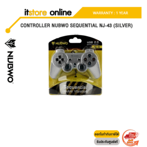 CONTROLLER NUBWO SEQUENTIAL NJ-43 (SILVER)/ประกัน 1 Year/BY ITSTORE-ONLINE