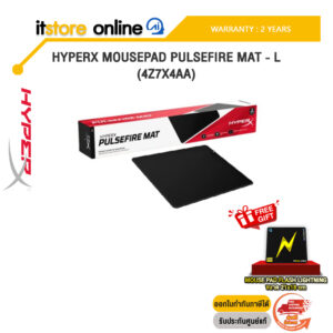 HYPERX MOUSEPAD PULSEFIRE MAT - L (4Z7X4AA)/ประกัน2 Years carry-in regional