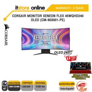 CORSAIR MONITOR XENEON FLEX 45WQHD240 OLED CM-903001-PE (OLED/240HZ)/ประกัน 3 Years/BY ITSTORE-ONLINE