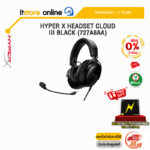 [ผ่อน 0% 3 ด.]HYPER X HEADSET CLOUD III BLACK (727A8AA)/ประกัน 2 YEARS/BY ITSTORE-ONLINE