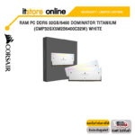 RAM PC DDR5 32GB/6400 DOMINATOR TITANIUM (CMP32GX5M2B6400C32W) WHITE/ประกัน limited lifetime/BY ITSTORE ONLINE