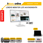 LENOVO MONITOR L27E-40 67ACKAC4TH (VA/100HZ)/ประกัน 3 Years/BY ITSTORE-ONLINE