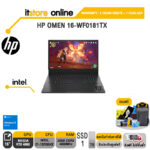 HP OMEN 16-WF0181TX/i7-13700HX/ประกัน 3 YEARS ONSITE + 1 YEAR ADP/BY ITSTORE-ONLINE