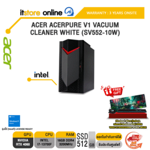 ACER GAMING DESKTOP NITRO N50-650-13F16G0TMGI/T00B/ประกัน 3 Y+Onsite/BY ITSTORE-ONLINE