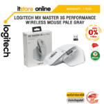 [ผ่อน 0% 3 ด.]LOGITECH MX MASTER 3S PERFORMANCE WIRELESS MOUSE PALE GRAY/ประกัน 1 Year/BY ITSTORE-ONLINE