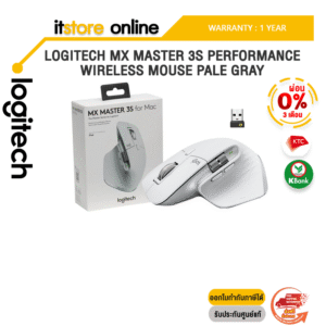 [ผ่อน 0% 3 ด.]LOGITECH MX MASTER 3S PERFORMANCE WIRELESS MOUSE PALE GRAY/ประกัน 1 Year/BY ITSTORE-ONLINE