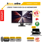 [ผ่อน 0% 3 ด.]LENOVO THINKVISION E24-30 63EDMAR2WW (IPS/100HZ)/ประกัน 3 Years/BY ITSTORE-ONLINE