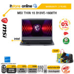 [ผ่อน 0% 10 ด.]MSI THIN 15 B13VE-1608TH/i5-13420H/ประกัน 2 YEARS/BY ITSTORE-ONLINE