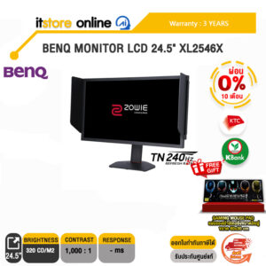 [ผ่อน 0% 10 ด.]BENQ MONITOR LCD 24.5" XL2546X(TN/240Hz)/ประกัน 3 Years/BY ITSTORE ONLINE