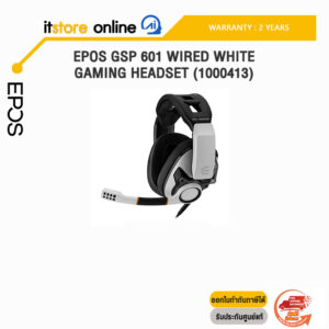 EPOS GSP 601 WIRED WHITE GAMING HEADSET (1000413)/ประกัน 2 Years/BY ITSTORE ONLINE
