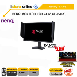 BENQ MONITOR LCD 24.5" XL2546X(TN/240Hz)/ประกัน 3 Years/BY ITSTORE ONLINE