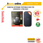 [ผ่อน 0% 10 ด.]SANDISK EXTREME PORTABLE SSD 2TB (SDSSDE81-2T00-G25)/ประกัน 5 Years/BY ITSTORE ONLINE