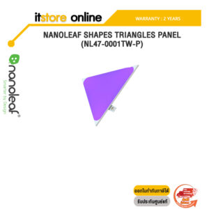 NANOLEAF SHAPES MINI TRIANGLES EXPANSION PACK [10 LIGHT PANELS] (NL48-1001TW-10PK)/ประกัน 2 Years/BY ITSTORE-ONLINE