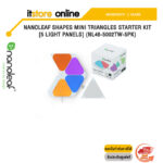 NANOLEAF SHAPES MINI TRIANGLES STARTER KIT [5 LIGHT PANELS] (NL48-5002TW-5PK)/ประกัน 2 Years/BY ITSTORE-ONLINE
