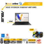 ASUS VIVOBOOK X1605VAP-MB716WS/Core™ 7 150U/ประกัน2YEARSONSITE+อุบัติเหตุ1ปี