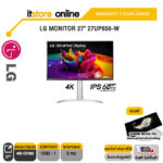 LG MONITOR 27" 27UP650-W(4K/IPS/60Hz)/ประกัน 3 Years Onsite/BY ITSTORE ONLINE