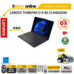 [ผ่อน 0% 10 ด.]LENOVO THINKPAD E14 G5 21JKS0UC00/I5-1335U/ประกัน 3 YEARS+ONSITE/BY ITSTORE-ONLINE