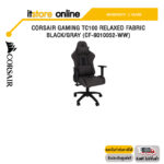 CORSAIR GAMING TC100 RELAXED FABRIC BLACK/GRAY (CF-9010052-WW)/ประกัน 2 Years/BY ITSTORE-ONLINE