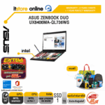 ASUS ZENBOOK DUO UX8406MA-QL736WS/Core Ultra 7/ประกัน 3 Years Onsite + 1 Year Perfect Warranty/BY ITSTORE ONLINE