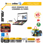 [ผ่อน 0% 10 ด.]ASUS ZENBOOK DUO UX8406MA-QL736WS/Core Ultra 7/ประกัน 3 Years Onsite + 1 Year Perfect Warranty/BY ITSTORE ONLINE