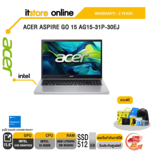 ACER ASPIRE GO 15 AG15-31P-30EJ/i3-N305/ประกัน 2 YEARS/BY ITSTORE-ONLINE