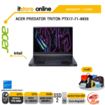 ACER PREDATOR TRITON PTX17-71-99X6/i9-13900HX/ประกัน 3 YEARS/BY ITSTORE-ONLINE
