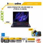 ACER PREDATOR HELIOS NEO 16 (PHN16-72-99ZQ)/i9-14900HX/ประกัน 3 Years/BY ITSTORE ONLINE