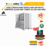 [ผ่อน 0% 6 ด.]CASE CORSAIR 6500 SERIES AIRFLOW WHITE TEMPERED GLASS MID-TOWER (CC-9011260-WW) /ประกัน 2 YEARS/BY ITSTORE-ONLINE
