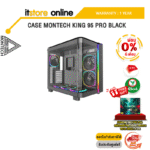 [ผ่อน 0% 6 ด.]CASE MONTECH KING 95 PRO BLACK/ประกัน 1 Year/BY ITSTORE-ONLINE