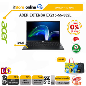 [ผ่อน 0% 10 ด.]ACER EXTENSA EX215-55-332L/i3-1215U/ประกัน 2 Years/BY ITSTORE-ONLINE