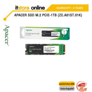 APACER SSD M.2 PCIE-512GB (ZC.A01ST.0BB)/ประกัน 3 YEARS/BY ITSTORE-ONLINE