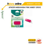 APACER 64GBAH334 PINK HANDY DRIVE/ประกัน LT/BY ITSTORE-ONLINE