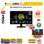 [ผ่อน 0% 10 ด.]MSI MONITOR 32" MAG 322UPF(IPS 160Hz)/ประกัน 3 Years/BY ITSTORE-ONLINE
