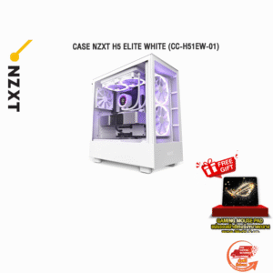 CASE NZXT H5 ELITE WHITE (CC-H51EW-01)/ประกัน 2 YEARS/BY ITSTORE-ONLINE