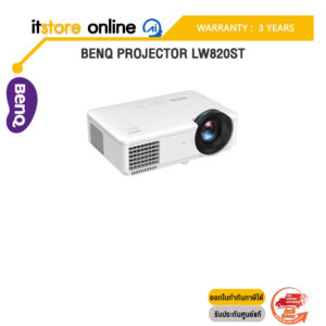 BenQ Projector LW820ST/ประกัน 3 Years/BY ITSTORE ONLINE