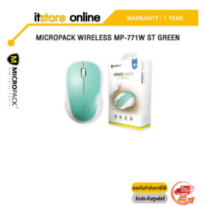 MICROPACK WIRELESS MP-771W ST GREEN/ประกัน 1 YEAR/BY ITSTORE-ONLINE