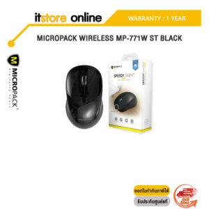 MICROPACK WIRELESS MP-771W ST BLACK/ประกัน 1 YEAR/BY ITSTORE-ONLINE