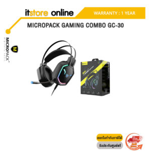 MICROPACK GAMING HEADSET GH-03/ประกัน 1 Year/BY ITSTORE ONLINE