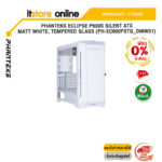 [ผ่อน 0% 6 ด.]PHANTEKS ECLIPSE P600S SILENT ATX, MATT WHITE, TEMPERED GLASS (PH-EC600PSTG_DMW01)ประกัน 2 YEARS/BY ITSTORE-ONLINE