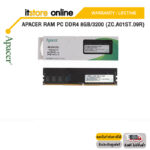 APACER RAM PC DDR4 8GB/3200 (ZC.A01ST.09R)/Warranty Lifetime/BY ITSTORE-ONLINE