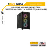 CASE CORSAIR 4000D AIRFLOW BLACK FINISH TEMPERED GLASS PANEL 3 x AF120 RGB ELITE(CC-9011240-WW)/ประกัน2Y/BY ITSTORE-ONLINE